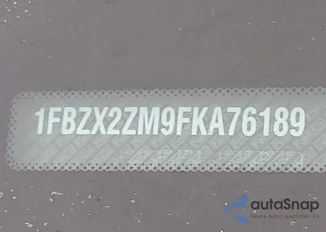 2015 Ford Transit-350 Xlt from USA, damaged, VIN 1FBZX2ZM9FKA76189
